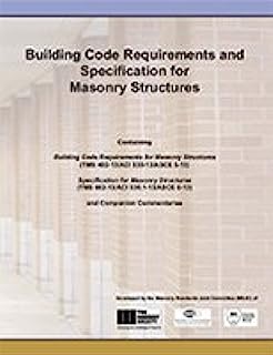 Book Cover 530/530.1-13 Building Code Requirements and Specification for Masonry Structures and Companion Commentaries