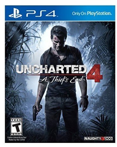 Book Cover Uncharted 4: A Thief's End - PlayStation 4