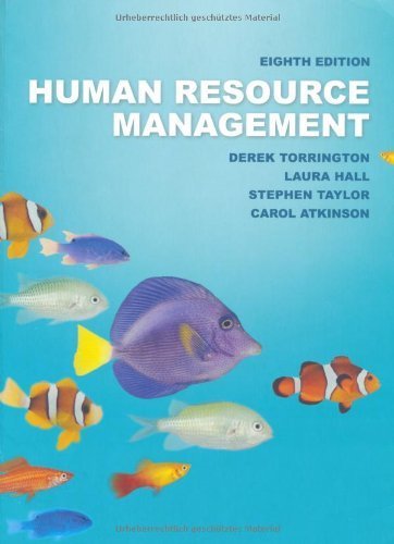 Human Resource Management. with Companion Website Digital Access Code by Torrington. Derek ( 2011 ) Paperback