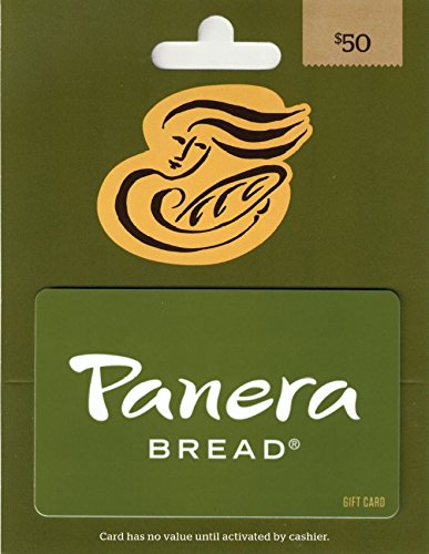 Book Cover Panera Bread Gift Card
