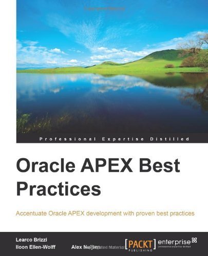 Oracle APEX Best Practices by Iloon Ellen-Wolff ( 2012 ) Paperback