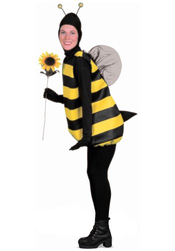 Forum Novelties Women's Plus-Size Bumble Bee Plus Size Costume, Black/Yellow, Plus