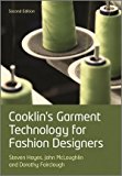 Cooklin's Garment Technology for Fashion Designers by Cooklin. Gerry ( 2011 ) Paperback
