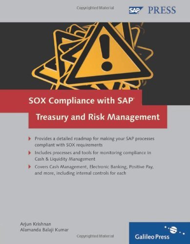 SOX Compliance with SAP Treasury and Risk Management [Hardcover] [2009] (Author) Balaji Kumar Alamanda, Arjun Krishnan