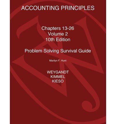 [ { SG VOL 2 T/A ACCOUNTING PRINCIPLES, 10TH EDITION } ] by Weygandt, Jerry J (AUTHOR) Aug-09-2011 [ Paperback ]