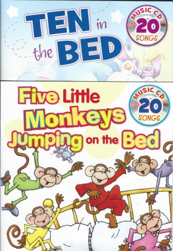 Ten in the Bed/Five Little Monkeys Jumping on the Bed [Music CD Includes 20 Songs]