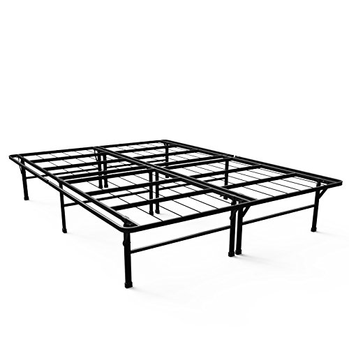 Book Cover Zinus Gene 14 Inch SmartBase Deluxe / Mattress Foundation / Platform Bed Frame / Box Spring Replacement, Queen