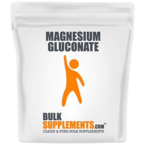 BulkSupplements Magnesium Gluconate Powder (1 Kilogram)