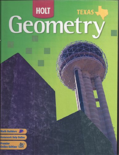 Texas Holt Geometry Teacher Preview Copy