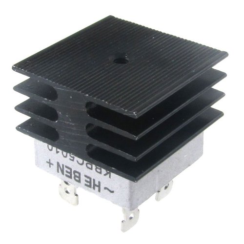 SODIAL(R) 50A 1000V Pont de redresseur avec le radiateur Etui en metal