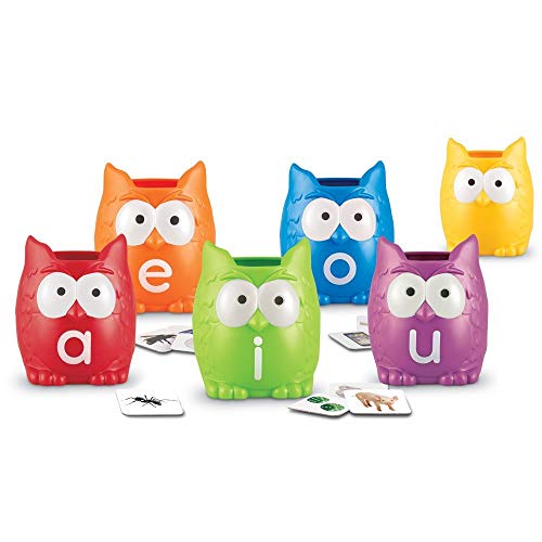 Book Cover Learning Resources Vowel Owls Sorting Set