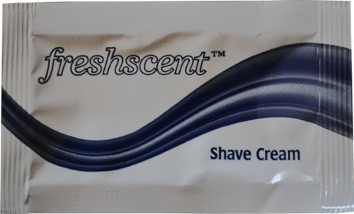 Book Cover Freshscent Shaving Cream Packs 0.25oz (Pack of 100)