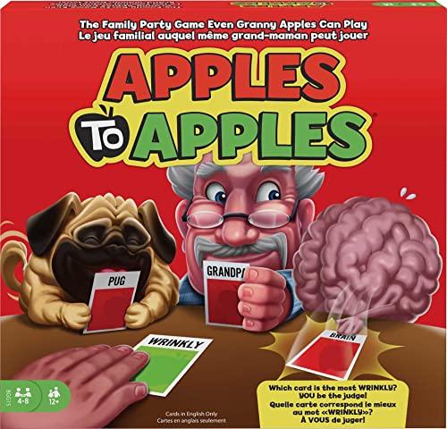 Book Cover Mattel Apples to Apples Party in a Box Game