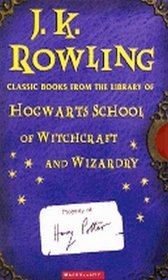 JK Rowling Classic Books from the library of Hogwarts School of Witchcraft and Wizardry : Fantastic Beasts and Where to Find Them / Quidditch Through the Ages