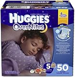 Huggies OverNites Night Time Baby Diapers, Size 5, Old Version
