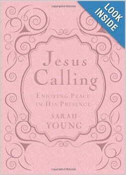 Book Cover Sarah Young, Jesus Calling: Enjoying Peace in His Presence