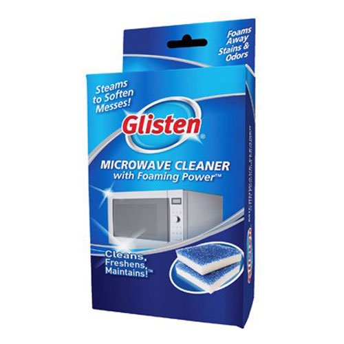 Summit Brands MW06JST Microwave Cleaner with Foaming Power, 2 Scrubbers, 2 Count