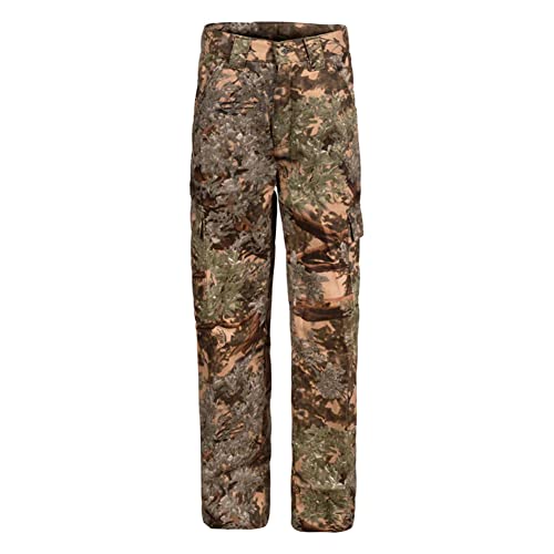 King's Camo KCK202 Kids Classic Design Cotton Regular Fit Six Pocket Hunting Cargo Pants, Desert Shadow, 6