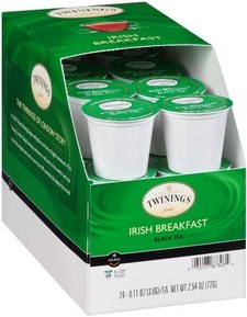 Twinings Irish Breakfast Tea K-Cups, 48 Count