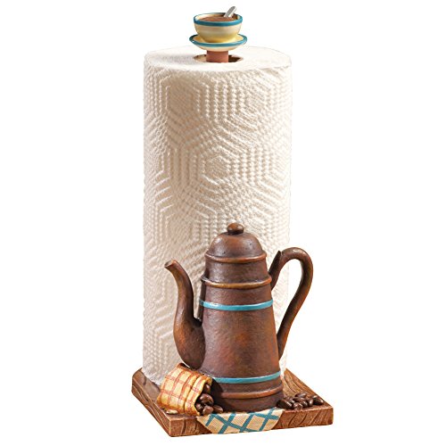Book Cover Coffee Pot Kitchen Paper Towel Holder