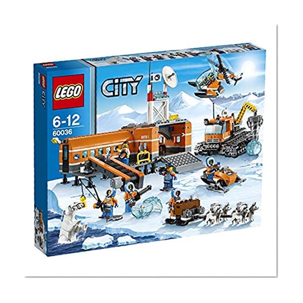 LEGO City - 60036 - Jeu De Construction - Le Camp De Base Arctique