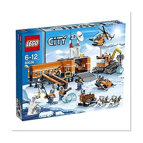 LEGO City - 60036 - Jeu De Construction - Le Camp De Base Arctique