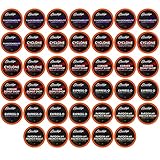 Brooklyn Beans Coffee Pods, Bold Gourmet Variety Pack - Compatible with Keurig 2.0 K Cup Brewers, 40 Count, Strong and Intense Dark Roast