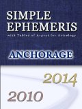 Simple Ephemeris with Tables of Aspect for Astrology Anchorage 2014 Let's Try