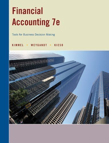 Financial Accounting 7e Tools for Business Decision Making