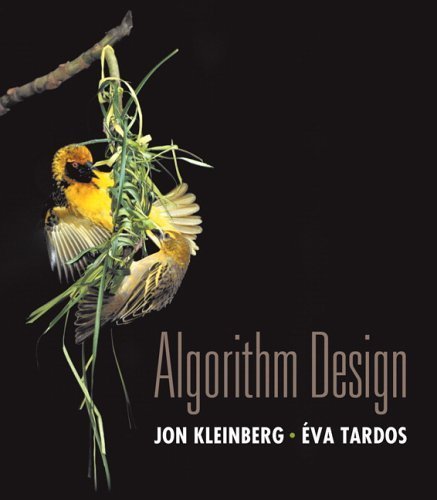Algorithm Design by Kleinberg, Jon Published by Addison-Wesley 1st (first) edition (2005) Hardcover