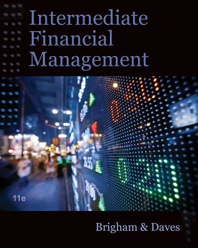Intermediate Financial Management (with Thomson ONE - Business School Edition Finance 1-Year 2-Semester Printed Access Card) by Brigham, Eugene F. Published by Cengage Learning 11th (eleventh) edition (2012) Hardcover