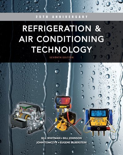 Refrigeration and Air Conditioning Technology by Whitman, Bill Published by Cengage Learning 7th (seventh) edition (2012) Hardcover