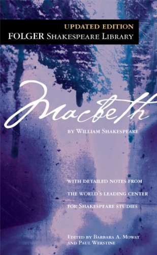 Macbeth (Folger Shakespeare Library) by Shakespeare, William Published by Simon & Schuster Folger edition (2003) Mass Market Paperback