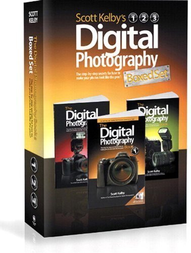 Scott Kelby's Digital Photography Boxed Set, Volumes 1, 2, and 3 by Kelby, Scott Published by Peachpit Press 1st (first) edition (2009) Paperback
