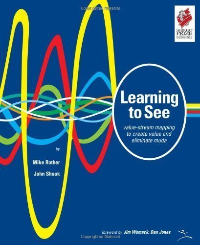 Learning to See: Value Stream Mapping to Add Value and Eliminate MUDA by Mike Rother Published by Lean Enterprise Institute Version 1.4 October 2009 edition (1999) Spiral-bound