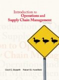 Introduction to Operations and Supply Chain Management (3rd Edition) by Bozarth, Cecil Published by Prentice Hall 3rd (third) edition (2012) Hardcover