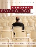Abnormal Psychology: Core Concepts (2nd Edition) by Butcher, James N. Published by Pearson 2nd (second) edition (2010) Paperback