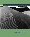 Fundamental Statistics for Behavioral Sciences by McCall, Robert B. Published by Cengage Learning 8th (eighth) edition (2000) Hardcover