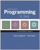 Introduction to Programming in Java: An Interdisciplinary Approach by Sedgewick, Robert Published by Addison-Wesley 1st (first) edition (2007) Paperback