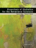 Essentials of Statistics for the Behavioral Sciences by Nolan, Susan Published by Worth Publishers 2nd (second) edition (2013) Paperback