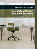Essentials of Modern Business Statistics with Microsoft Excel by Anderson, David R. Published by Cengage Learning 5th (fifth) edition (2011) Hardcover