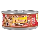 Purina Friskies Extra Gravy Chunky with Beef in Savory Gravy Wet Food - (24) 5.5 oz. Cans