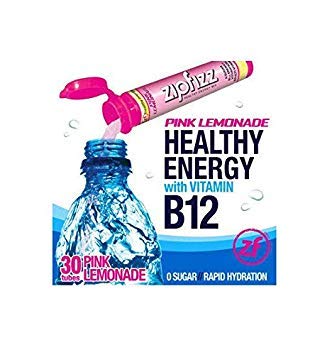 Book Cover Zipfizz Pink Lemonade Healthy Energy Drink Mix, 30 Tubes