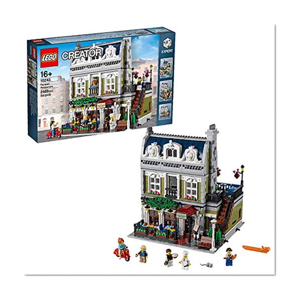 Book Cover LEGO Creator Expert 10243 Parisian Restaurant