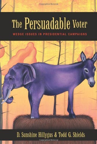 The Persuadable Voter: Wedge Issues in Presidential Campaigns by Hillygus, D. Sunshine Published by Princeton University Press (2009) Paperback