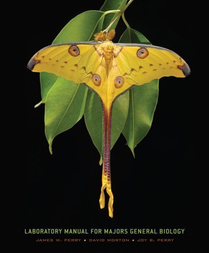 Lab Manual for Majors General Biology by Perry, James W. Published by Cengage Learning 1st (first) edition (2008) Spiral-bound