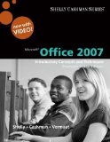 Microsoft Office 2007: Introductory Concepts and Techniques, Premium Video Edition (Book Only) by Shelly, Gary B. Published by Cengage Learning 1st (first) edition (2010) Spiral-bound