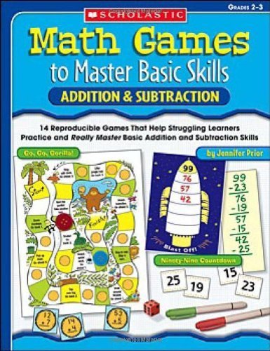 Math Games to Master Basic Skills: Time & Money - 14 Reproducible Games That Help Struggling Learners Practice and Really Master Basic Time and Money Skills and Concepts by Prior, Jennifer (2007) Paperback