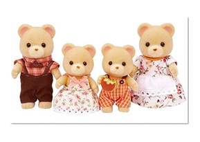 Sylvanian Families - 5059 - Famille Ours - Mini Poupée