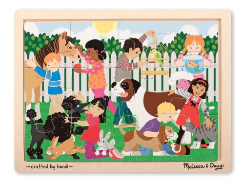 Melissa & Doug Best Friends Jigsaw Puzzle (12-Piece)